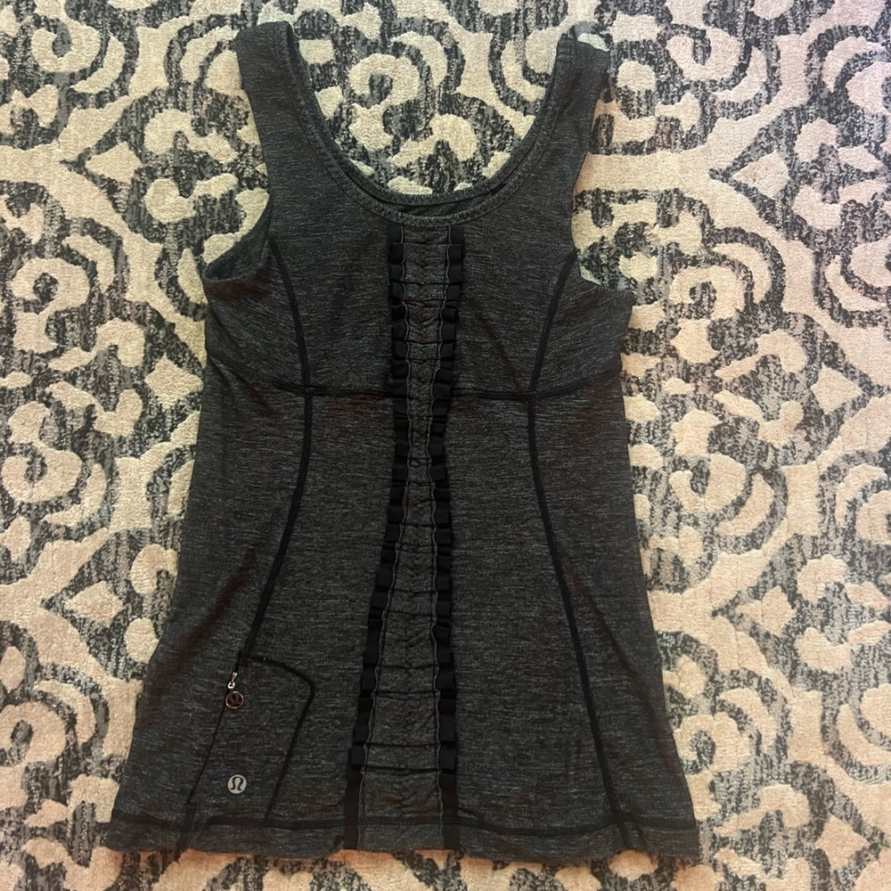 Lululemon Ruffle Tank Top - Picture 7 of 9